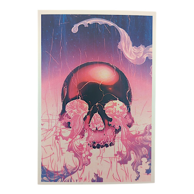 James Jean "Wave Skull" Postcard