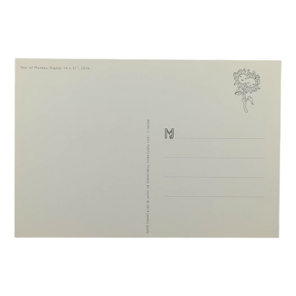 James Jean "Year of Monkey" Postcard