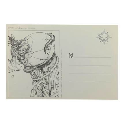 James Jean "ZZYZX" Postcard