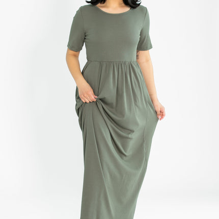 Jasmine Ribbed Maxi Dress
