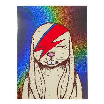 Jermaine Rogers "Aleppin Sane" (Sparkle Foil) Print