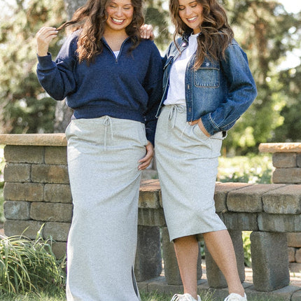 Jordan Knit Midi Skirt