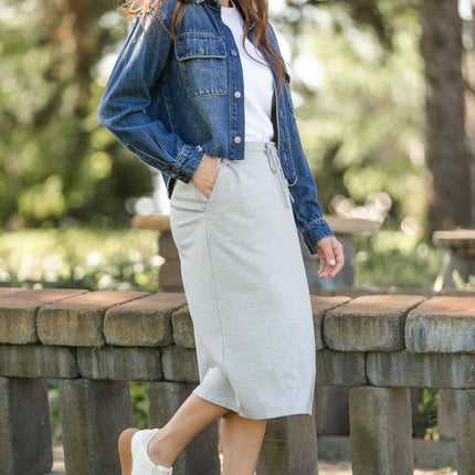 Jordan Knit Midi Skirt