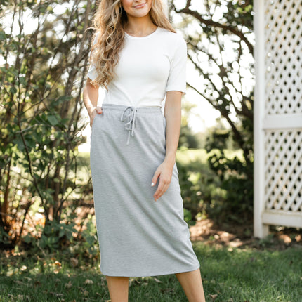 Jordan Knit Midi Skirt