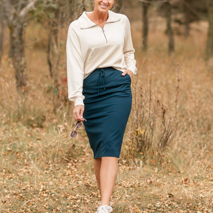 Jordan Knit Midi Skirt