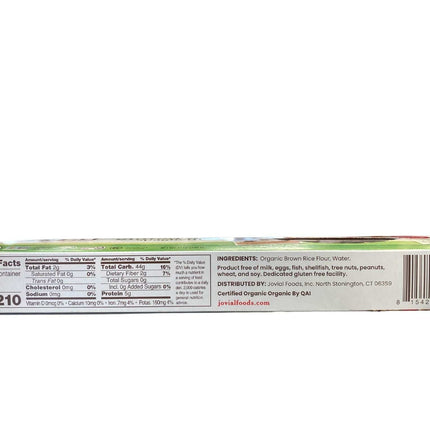 Spaghetti, Brown Rice, Organic, Jovial, Gluten-Free