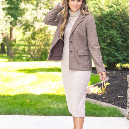 Juliette Turtleneck Maxi Dress