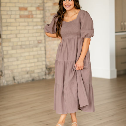 Kayleen Gauze Maxi Dress - FINAL SALE