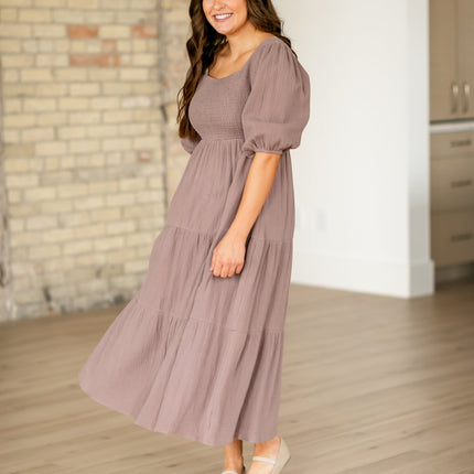 Kayleen Gauze Maxi Dress - FINAL SALE