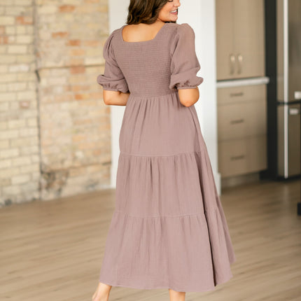Kayleen Gauze Maxi Dress - FINAL SALE