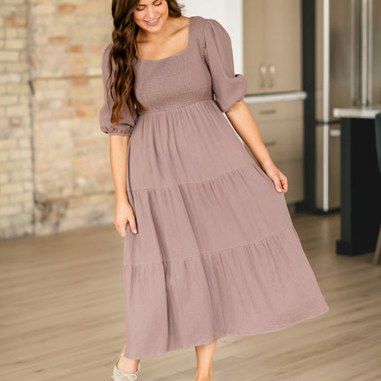 Kayleen Gauze Maxi Dress - FINAL SALE