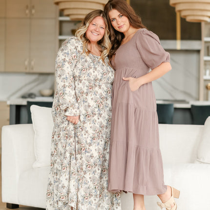 Kayleen Gauze Maxi Dress - FINAL SALE