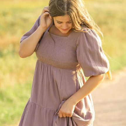 Kayleen Gauze Maxi Dress - FINAL SALE