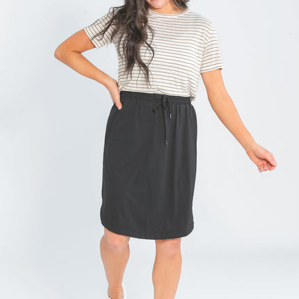 Kenedi Sport Athletic Midi Skirt