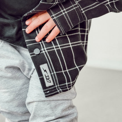 KIDS FLIP SIDE FLANNEL