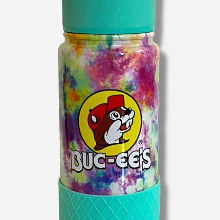 Buc-ee's Yukon Outfitters Tie Dye 16oz Water Bottle
