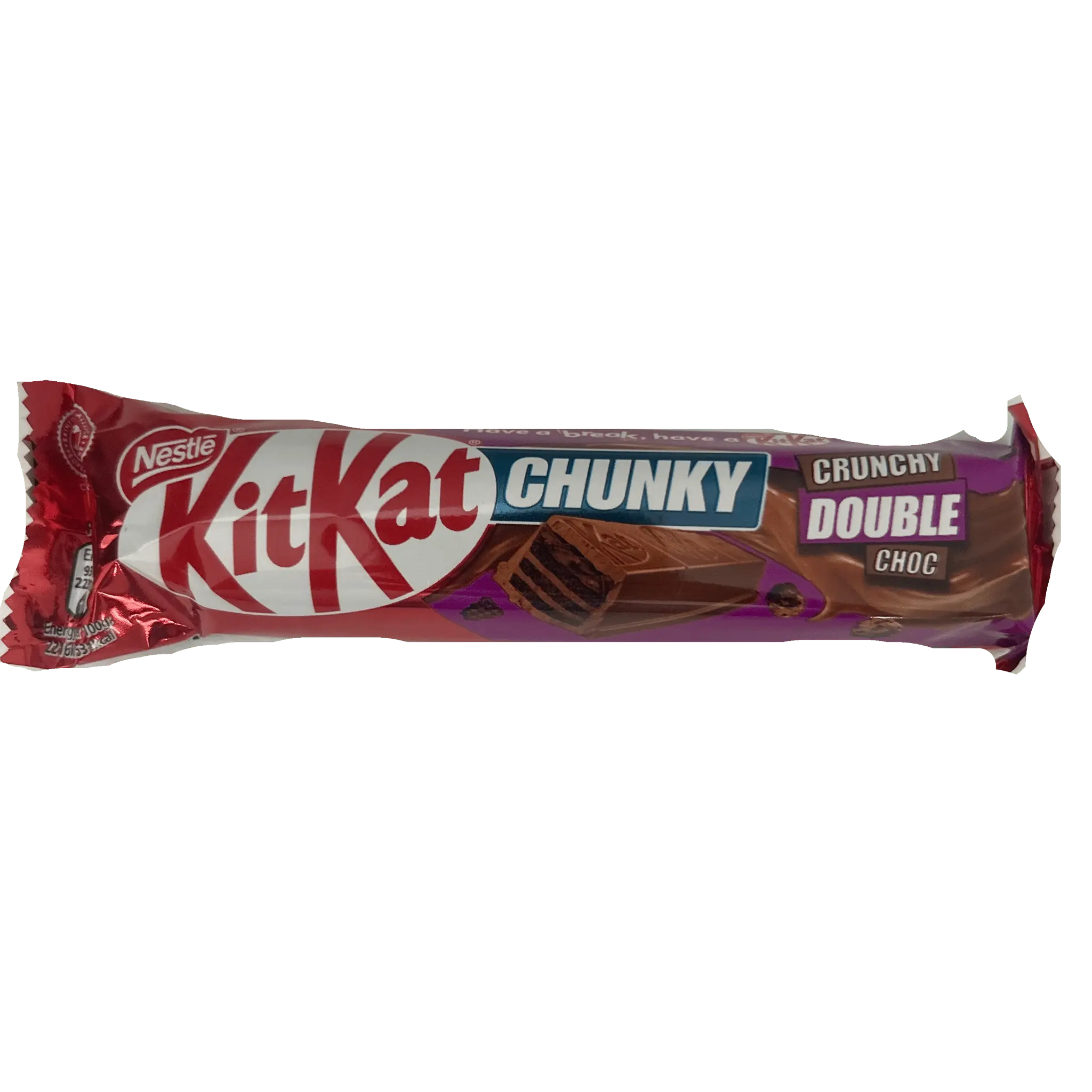 KitKat Chunky Double Chocolate – Extra Chocolate Wafer Bar 42g (UK)