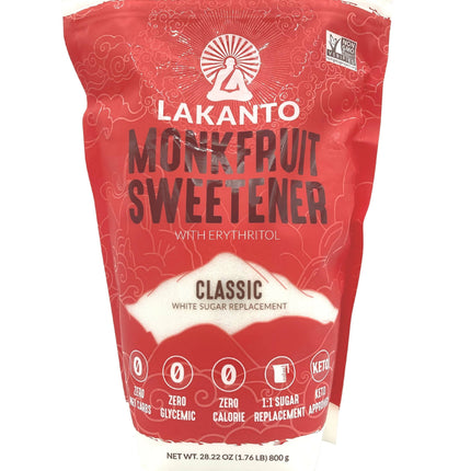 Monkfruit Sweetener with Erythritol