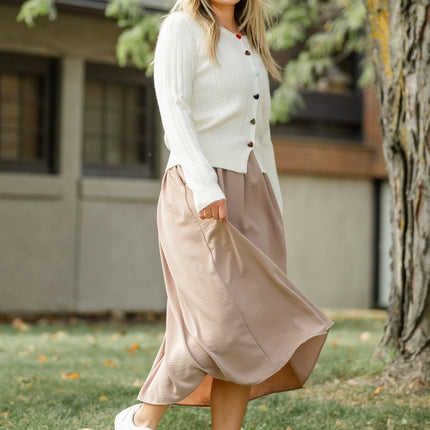 Laken Smocked Back Midi Dress