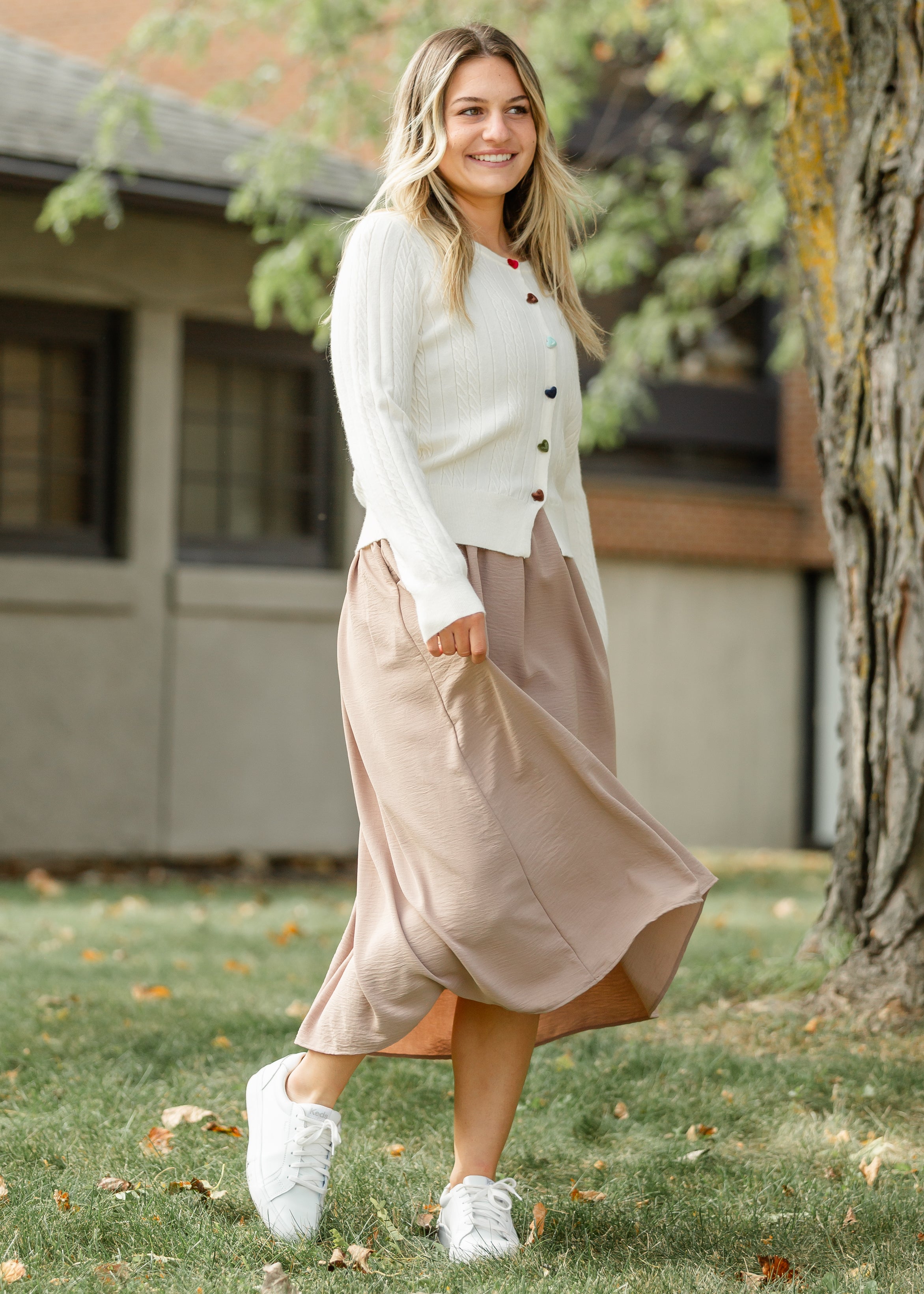 Laken Smocked Back Midi Dress