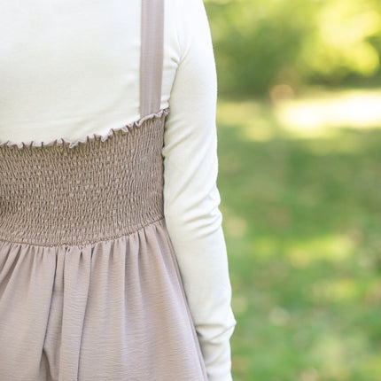 Laken Smocked Back Midi Dress