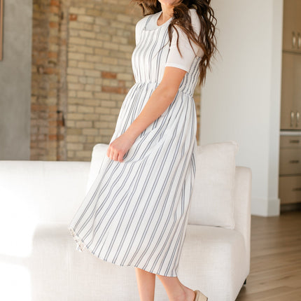 Laken Striped Midi Dress - FINAL SALE