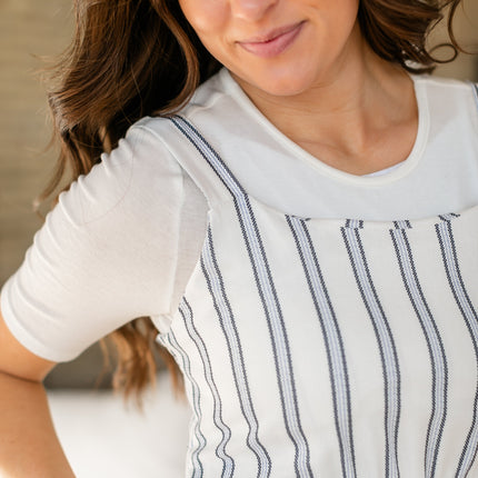 Laken Striped Midi Dress - FINAL SALE