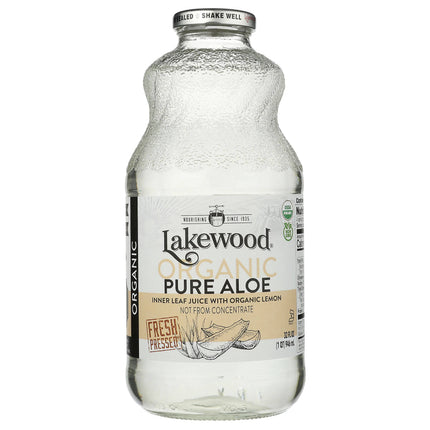 Organic Aloe Juice with Lemon