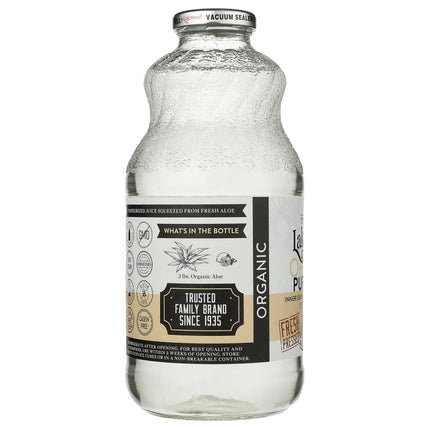 Organic Aloe Juice with Lemon