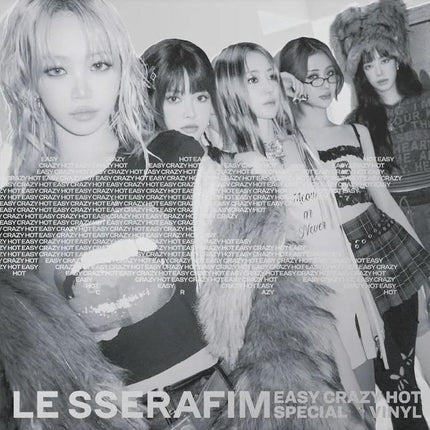 LE SSERAFIM - Easy-Crazy-Hot (Special Vinyl) (Carbon Black) (Indie Exclusive)