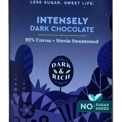 Chocolate Bars, Dark, Stevia Sweetened, Lily's