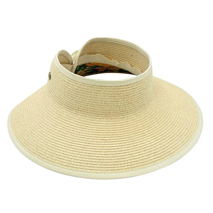 Peter Grimm Luau - Straw Roll Visor Hat