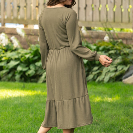 Luna Tiered Midi Dress