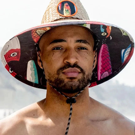 Peter Grimm Lures - Straw Lifeguard Hat