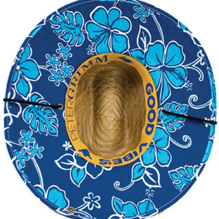 Peter Grimm Makaha - Rye Straw Lifeguard Hat