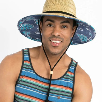 Peter Grimm Makaha - Rye Straw Lifeguard Hat