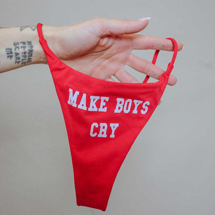 Make Boys Cry Thong