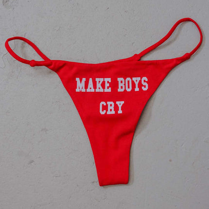 Make Boys Cry Thong