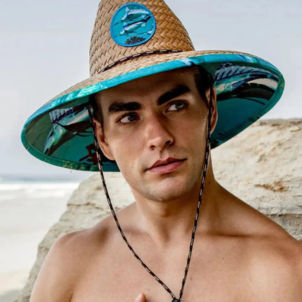 Peter Grimm Marlin - Straw Lifeguard Hat
