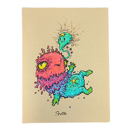 Marq Spusta Baby Creature (Listening Gold) Micro Print