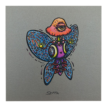 Marq Spusta Blurp (Silver Shimmer) Micro Print