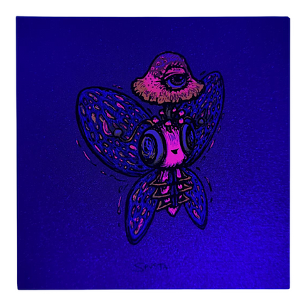 Marq Spusta Blurp (Silver Shimmer) Micro Print