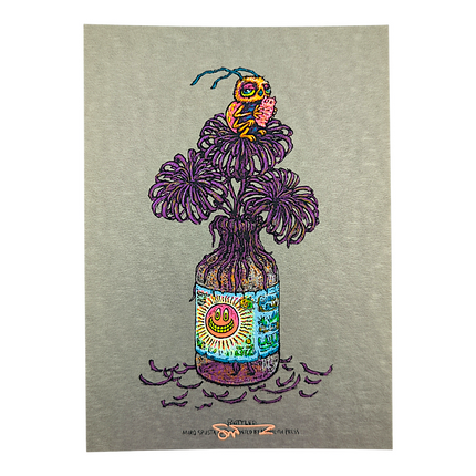 Marq Spusta "Bottled" (Antique Smoke) Mini Print