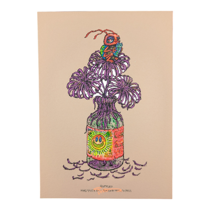 Marq Spusta "Bottled" (Nude Shimmer) Mini Print