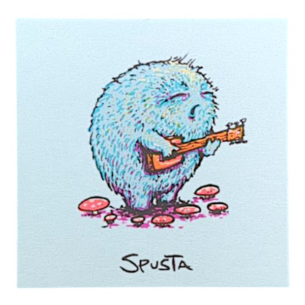 Marq Spusta Could You Be Loved (Light Blue) Micro Print