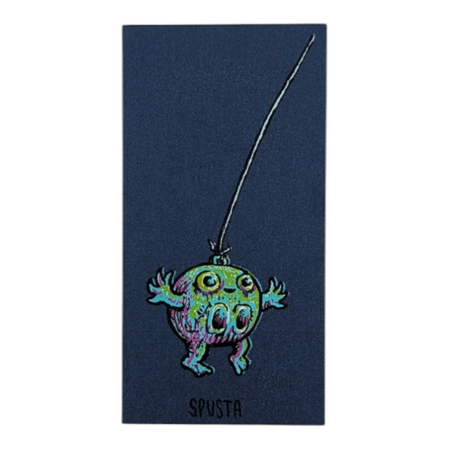 Marq Spusta Depth Dwellers (Navy Shimmer) Micro Print