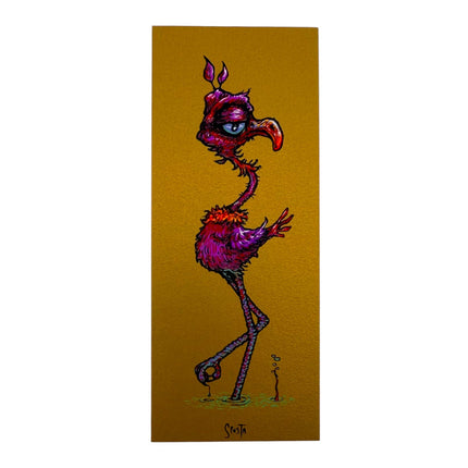 Marq Spusta "Flamingo" Micro Print