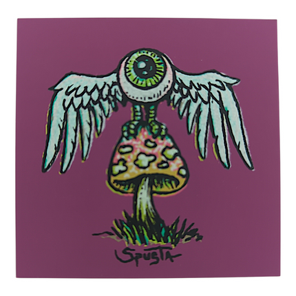 Marq Spusta Flying Eye Mushroom (Plum Rubber) Micro Print