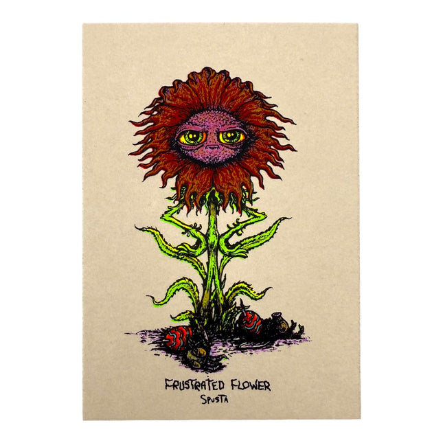 Marq Spusta "Frustrated Flower" Micro Print