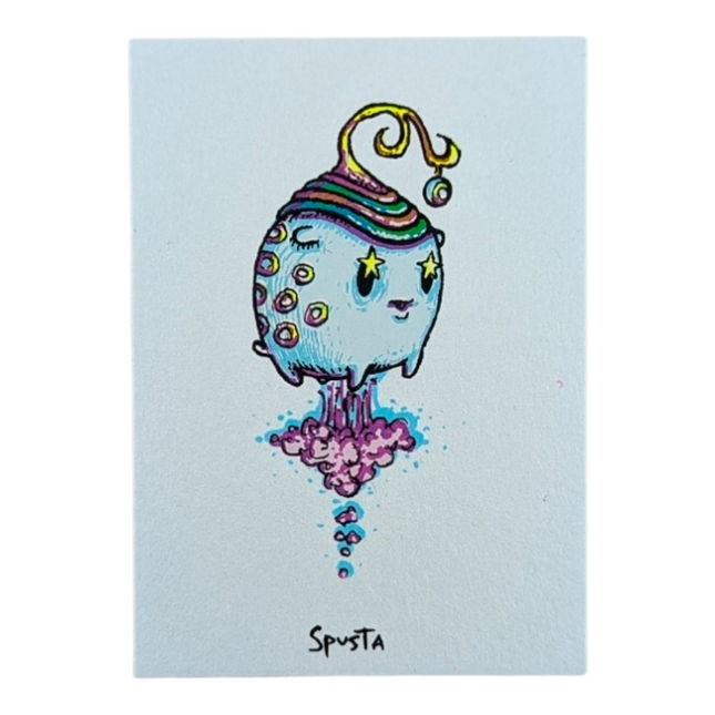 Marq Spusta Kirby (Powder Blue) Micro Print